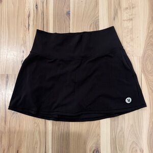 Vuori Women's Black Athletic Skirt